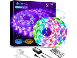 LED Strip Lights, 4 Pre-Cut Waterproof RGB Small LED Light Strip Kit  Dimmable