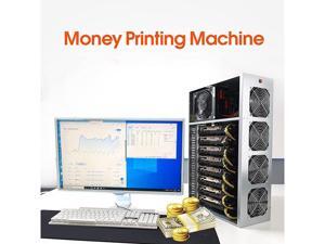 BTC-T37 Mining Rig, 8 GPU Complete Miner Rig, Mining Machine System for Crypto Coin Currency Mining, GPU Miner Including Motherboard (Without GPU) Case with Cooling Fans,Motherboard + Chassis BTC-T37 Mining Rig, 8 GPU Complete Miner Rig, Mining Machine System for Crypto Coin Currency Mining, GPU Miner Including Motherboard (Without GPU) Case with Cooling Fans,Motherboard + Chassis
