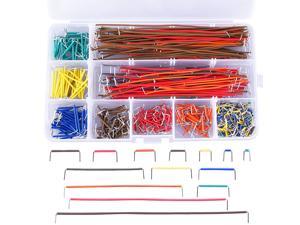 560 Pieces Jumper Wire Kit 14 Lengths Assorted Preformed Breadboard Jumper Wire with Free Box