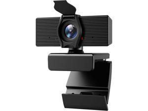 Webcam with Microphone Webcams Privacy Cover hd 1080p for Gaming conferencing Meeting Laptop Desktop Zoom, USB Computer Camera for Mac pc Free-Driver Plug & Play