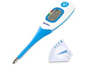 Digital Oral Thermometer, Accurate Basal Home Thermometer with Probe Covers