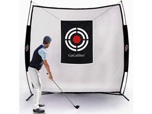 Gagalileo Golf Net Golf Hitting Net, Golf Driving Range, 10x8x3ft Golf Practice Net, Z-Shaped with Roof Net, Front Block Net and Carry Bag Gagalileo Golf Net Golf Hitting Net, Golf Driving Range, 10x8x3ft Golf Practice Net, Z-Shaped with Roof Net, Front Block Net and Carry Bag