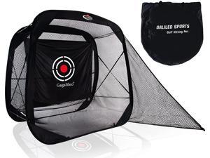 Gagalileo Pop Up Golf Net, Golf Practice Net, Golf Nets for Backyard Driving, Golf Net Self-Opening, Quick Setup Golf Hitting Net for Backyard with Target Cloth and Carry Bag(Size Optional) Gagalileo Pop Up Golf Net, Golf Practice Net, Golf Nets for Backyard Driving, Golf Net Self-Opening, Quick Setup Golf Hitting Net for Backyard with Target Cloth and Carry Bag(Size Optional)