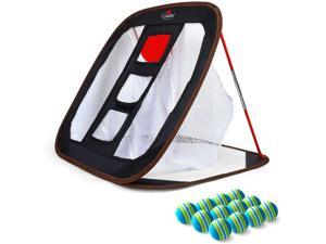 Galileo Sports LLC Golf Chipping Net Chipping Indoor Golf Net Golf Training Aids with Foam Training Balls 12pack 24"(L) x28(W) (Color Optional) Galileo Sports LLC Golf Chipping Net Chipping Indoor Golf Net Golf Training Aids with Foam Training Balls 12pack 24"(L) x28(W) (Color Optional)