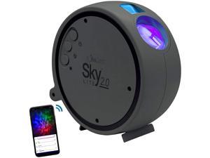 BlissLights Sky Lite 2.0 - RGB LED Laser Star Projector, Galaxy Lighting, Nebula Lamp (Blue Stars, Smart App)
