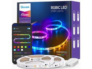 Govee RGBIC LED Strip Lights 32.8ft Color Changing LED Lights with App Contro... 