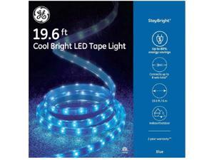 GE StayBright 100-Count 24.75-ft Constant Red Mini LED Plug-In Christmas 