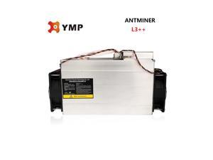 ANTMINER L3++( With power supply )Scrypt Litecoin Miner LTC Mining Machine Better Than ANTMINER L3 L3+ S9 S9i Dogecoin