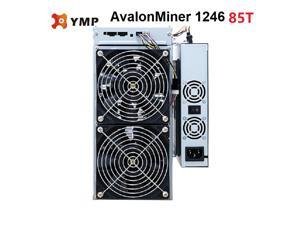 New Arrived Avalon Miner 1246 85TH/s Bitcoin Miner Asic Miner Crypto SHA-256 Mining Machine With Original Power Supply Ready To Ship