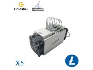 Goldshell  X5 850M/S ( With power supply ) Scrypt Litecoin Miner LTC Better Than ANTMINER L3 L3+ L3++ S9 S9i