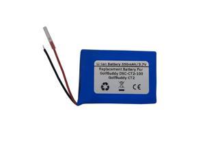 3.7V 550mAh Replacement Battery for GolfBuddy DSC-CT2-100, GolfBuddy CT2, AEE542730P6H