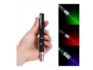 3PC 1mW Laser Beam Pointer Pen Presentation Cat Light Toy Purple+Green+Red Color 