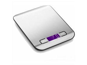 Kitchen Scale Digital Food Scales Bascula Electronic Cooking Scale Weight Touch Screen Glass Top Diet 5kg11Lbs Accuracy 5 Core K 53