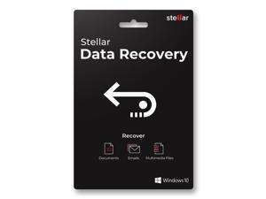 Stellar Data Recovery Software | for Windows | Standard | Recovers Deleted Data, Photos, Videos, Emails Etc. | 1 PC 1 Year | Activation Key Card Subscription
