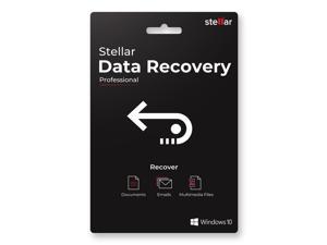 Stellar Data Recovery Software | for Windows | Professional | Recovers Deleted Data, Photos, Videos, Emails Etc. | 1 PC 1 Year | Activation Key Card