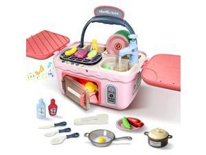 Battat Deluxe Kitchen Pretend Play Accessory Toy Set 71pcs Including Pots&pans for sale online 