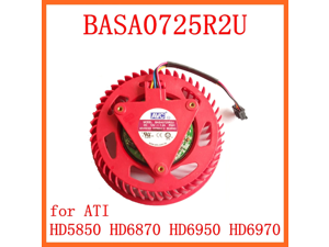 AVC BASA0725R2U 12V 1.2A for ATI HD4850 HD4870 HD4890 HD 4980 HD5870 HD5970 graphics card fan turbine AVC BASA0725R2U 12V 1.2A for ATI HD4850 HD4870 HD4890 HD 4980 HD5870 HD5970 graphics card fan turbine