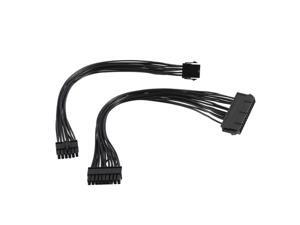 Motherboard Power Conversion Cable 24Pin to 18Pin, 8Pin to 12Pin, Support ATX Power Supply, Suitable for HP Z440 Z640 Motherboard Power Conversion Cable 24Pin to 18Pin, 8Pin to 12Pin, Support ATX Power Supply, Suitable for HP Z440 Z640