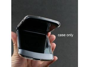For Moto Razr 5G Mobile Phone Case Transparent Crystal Clear Slim Hard PC Protective Case For Moto Razr Release Back Cover 2020