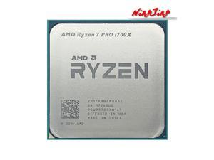 Processador amd ryzen 7 pro, cpu de oito núcleos com soquete am4, 1700x r7 pro, 3.4 ghz