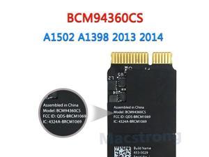 Retina A1398 A1425 A1502 BCM94360CSAX BT Bluetooth4.0 AirPort WiFi Card 802.11ac 