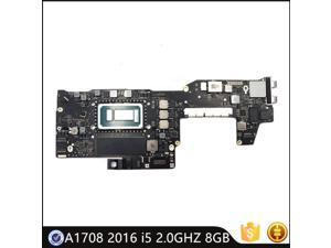 Tested 82000875A A1708 Motherboard For MacBook Pro 13 i5 20GHz 8GB A1708 Logic Board EMC 2978 Replacement 2016