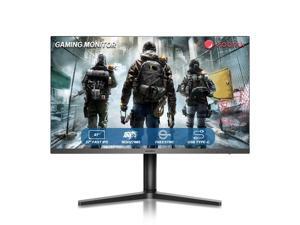 KOORUI 27 inch 165Hz Gaming Monitor 1080p FHD High Color Contrast 100% sRGB Computer Monitor, IPS Panel Ultra Slim Frame, VESA Mountable, DP/HDMI Type C, Tilt Lifting Rotating Base Adjustable Stand