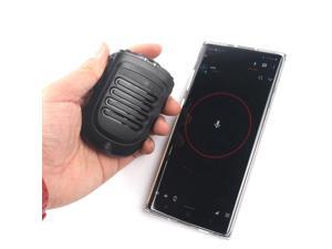 FYUU Upgrade Bluetooth Wireless Microphone Support Zello Real PTT For IOS and Android Phone
