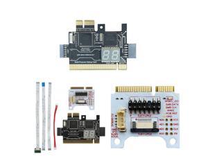 For Laptop And PC PCI PCI-E Mini PCI-E LPC  TL611 Pro Motherboard Diagnostic Analyzer Tester Debug Cards