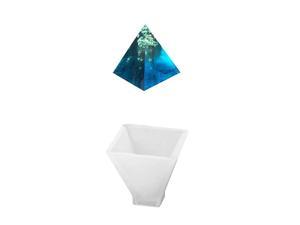 DIY Tool Pyramid Silicone Mold Resin Jewelry Making Mould Epoxy Pendant Craft