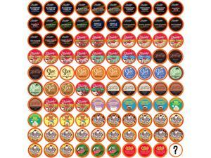 Two Rivers Flavored Coffee Pods Variety Sampler Pack for Keurig KCup Makers 100 COUNT