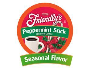Friendly's Peppermint Flavored Coffee Pods for Keurig K Cup Brewers, Peppermint Stick, 40 Count