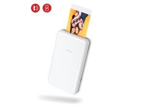 Victure PT320 2x3 Portable Photo Printer, Bluetooth Connection, Wireless Rechargeable Including 8 Pieces of Photo Paper, Android/iOS/Tablet Devices Compatible, 4 Pass Technology