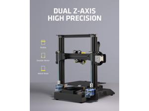 FOKOOS Foldable 3D Printer Odin-5 F3 ,Dual Z-axis,99% Pre-Assembled Works with TPU/PLA/PETG Direct Drive, 0.1mm High Precision,  Touchscreen Open Source 235x235x250mm