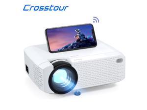 Crosstour P770 Mini Portable WiFi Movie Projector Home Theater LCD Video Projector Support 176" Screen HD 1080P