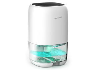 AUZKIN Small Dehumidifiers Quiet Electric Mini Dehumidifier 2200 Cubic Feet 260 Sq.Ft (35oz 1000ml) for Home AUZKIN Small Dehumidifiers Quiet Electric Mini Dehumidifier 2200 Cubic Feet 260 Sq.Ft (35oz 1000ml) for Home