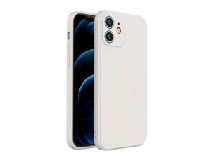 LANOMY Compatible with iPhone 12 Case, Shockproof Protective Case, Full Body Cover, Lens Bumper Protection, Anti-drop Protection Case, Ultra Slim Design, 6.1 inch White