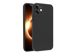 LANOMY Compatible with iPhone 12 Mini Case, Shockproof Protective Case, Full Body Cover, Lens Bumper Protection, Anti-drop Protection Case, Ultra Slim Design, 5.4 inch Black