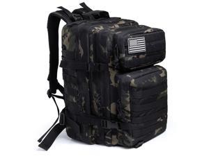 Military Tactical Backpack Large Army 3 Day Assault Pack Molle Bag Backpacks Black Cp