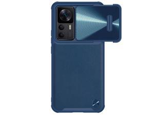 for Xiaomi 12T  Redmi K50 Ultra  Nillkin CamShield Leather Case S Lens Cap Cover  Blue