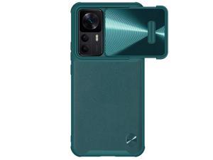 for Xiaomi 12T  Redmi K50 Ultra  Nillkin CamShield Leather Case S Lens Cap Cover  Green