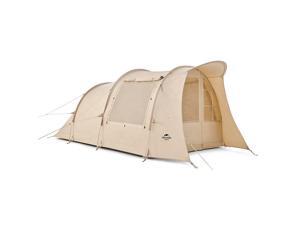 Naturehike outdoor camping glamping one bedroom one living room Eaves tunnel cotton tent