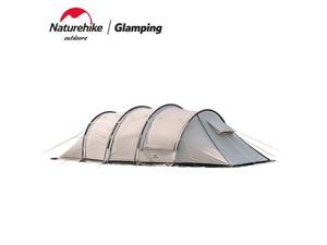 Naturehike Yunzhou 3 Rods Large Tunnel Rainproof and Sun Protection Camping Tunnel Tent Large Lobby UV Protection