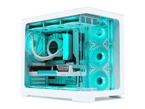 SAMA 2851 ATX Mid-Tower PC Gaming Case, High-Airflow, Sturdy Curved Tempere...