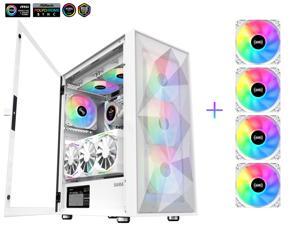 SAMA 3509 Open Door Tempered Glass ATX Mid Tower Gaming Comp...