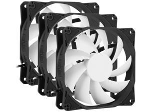 SAMA SF100 3 in1 Case Fans 120mm 12V 3Pin High Airflow Lower Noise Fan Set With Fan Hub