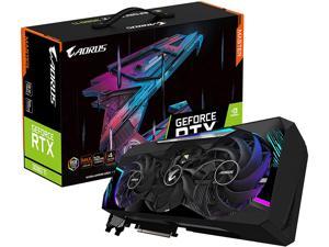 GIGABYTE AORUS GeForce RTX 3080 Ti Master 12G Graphics Card, Max Covered Cooling, 12GB 384-bit