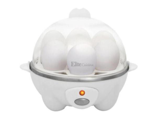 brentwood Brentwood Electric 7 Egg Cooker - Soft, Medium, Hard Boil Modes - Auto  Shut Off - White - Perfect for Poached Eggs and Omelets in the Egg Cookers  department at