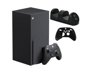 Xbox Series X Console with Dual Charger and Silicone Sleeve
