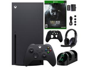 Xbox Series X 1TB Console with Accessories Kit and Resident Evil: Village Game